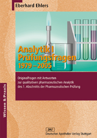 Analytik I - Pr&uuml;fungsfragen 1979-2005 - Eberhard Ehlers