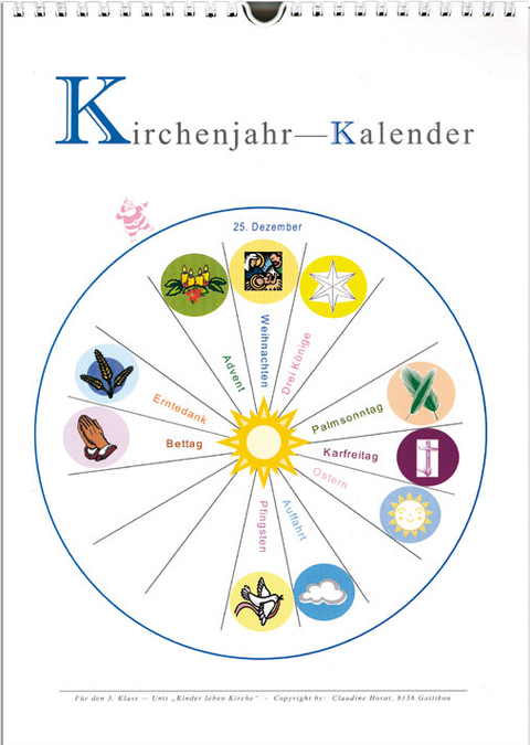 Kirchenjahr-Kalender - Claudine Horat