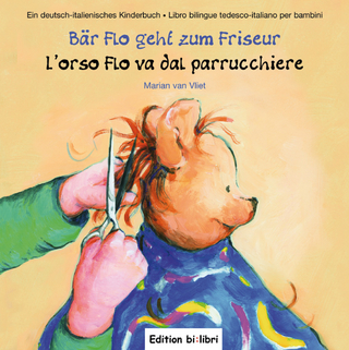 Bär Flo geht zum Friseur (Deutsch-Italienisch)