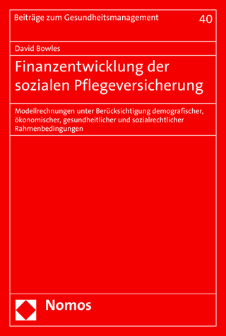 Finanzentwicklung der sozialen Pflegeversicherung