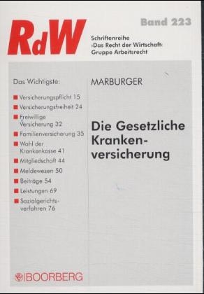 Die Gesetzliche Krankenversicherung