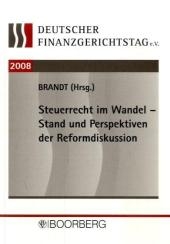 Steuerrecht im Wandel