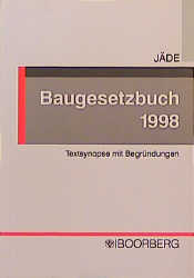 Baugesetzbuch 1998 - Henning J&auml;de