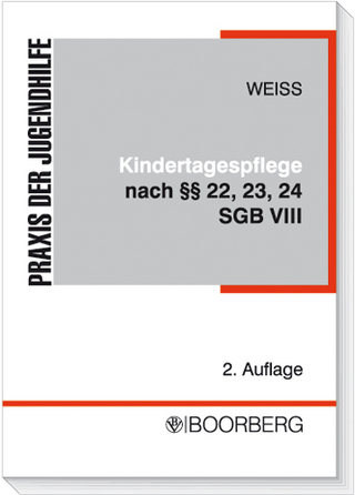 Kindertagespflege nach § 22, 23, 24 SGB VIII