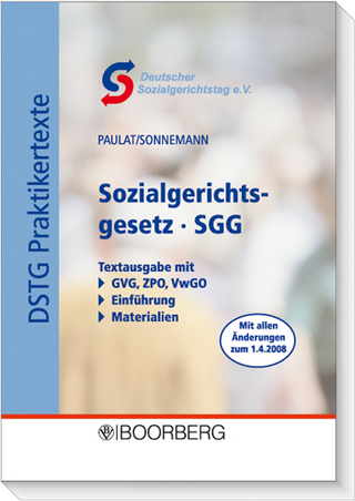 Sozialgerichtsgesetz SGG