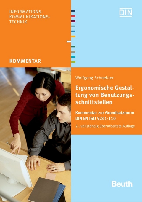 Ergonomische Gestaltung von Benutzungsschnittstellen - Wolfgang Schneider