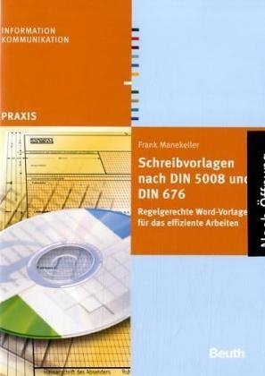 Schreibvorlagen nach DIN 5008 und DIN 676 - F Manekeller