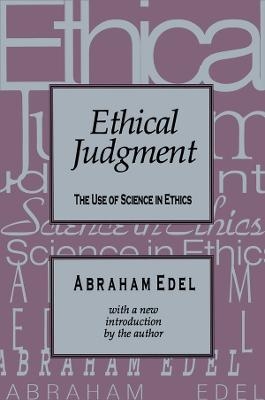 Ethical Judgment - Abraham Edel