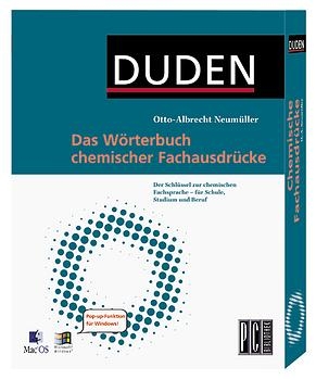 Duden - Das Wörterbuch chemischer Fachausdrücke PC-Bibliothek CD-ROM (Win/Mac)