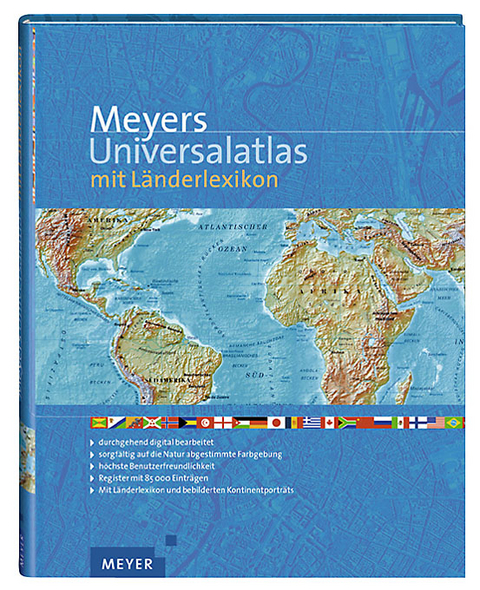 Meyers Universalatlas mit L&auml;nderlexikon