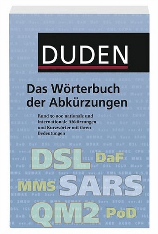 Duden - Das Wörterbuch der Abkürzungen