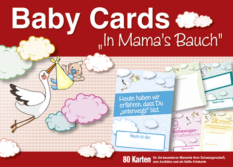 Baby Cards &bdquo;In Mama&lsquo;s Bauch&ldquo;