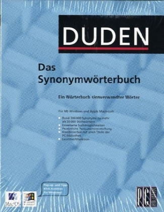 Duden - Das Synonymw&ouml;rterbuch f&uuml;r WIN /MacOSX /Linux