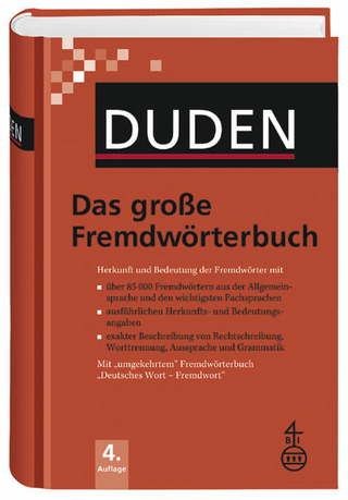 Duden - Das große Fremdwörterbuch - Buch  plus CD