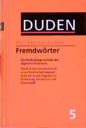Fremdw&ouml;rterbuch