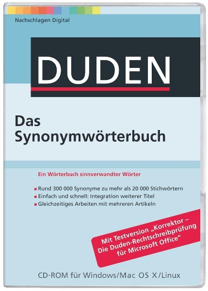 Duden - Das Synonymw&ouml;rterbuch