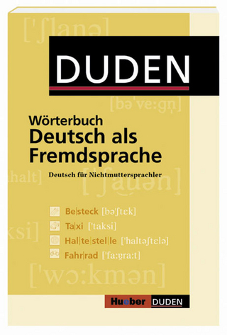 Duden-Hueber - Wörterbuch Deutsch als Fremdsprache
