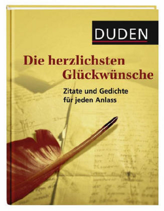 Duden - Die herzlichsten Glückwünsche