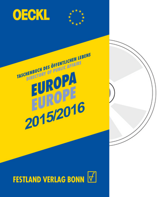 OECKL. Taschenbuch des Öffentlichen Lebens – Europa 2015/2016 –  Kombi-Ausgabe (Buch & CD-ROM), 20. Jahrgang