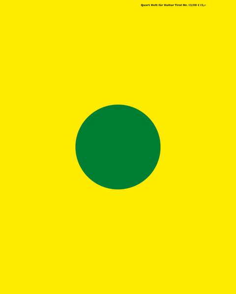 Quart Heft für Kultur Tirol 12/2008 - 