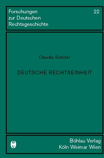 Deutsche Rechtseinheit - Claudia Sch&ouml;ler