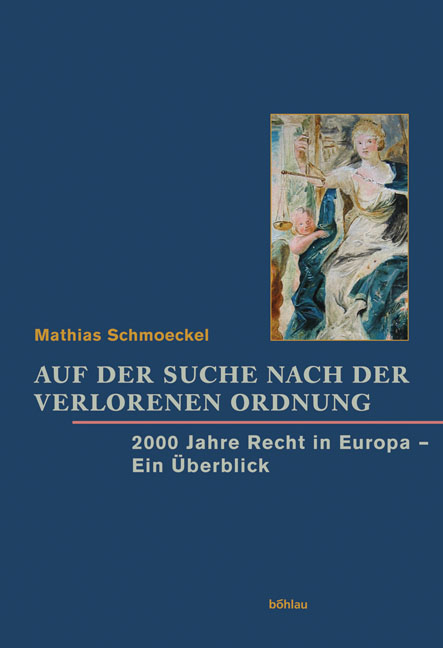 Auf der Suche nach der verlorenen Ordnung - Mathias Schmoeckel