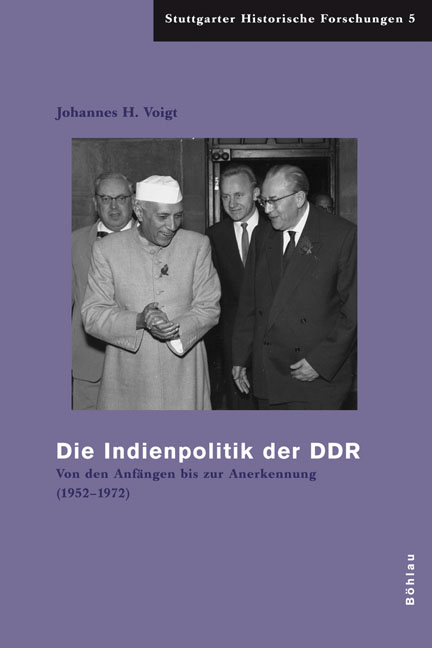 Die Indienpolitik der DDR - Johannes H. Voigt