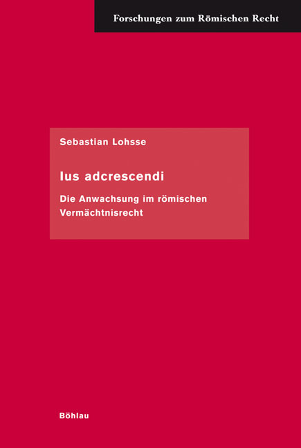 Ius adcrescendi - Sebastian Lohsse