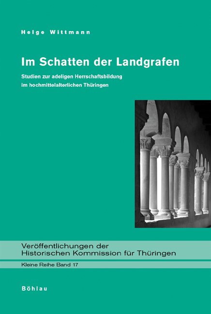 Im Schatten der Landgrafen - Helge Wittmann
