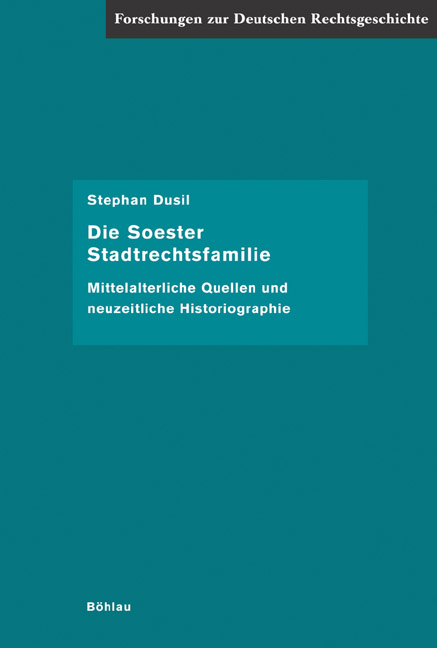 Die Soester Stadtrechtsfamilie - Stephan Dusil