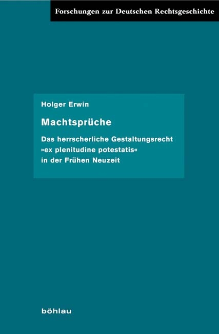 Machtspr&uuml;che - Holger Erwin