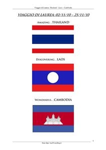 Viaggio di Laurea: Thailand - Laos- Cambodia