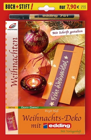 Weihnachts-Deko mit edding