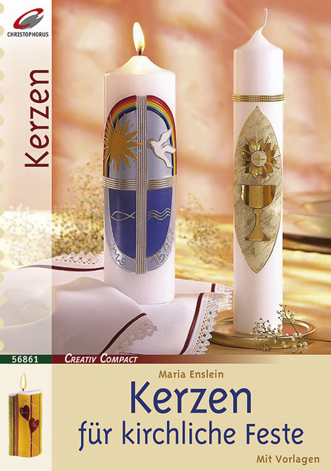Kerzen f&uuml;r kirchliche Feste - Maria Enslein