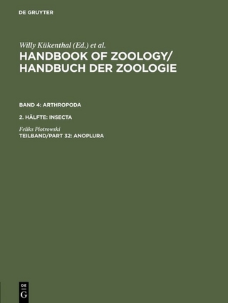 Handbook of Zoology / Handbuch der Zoologie. Arthropoda. Insecta / Anoplura