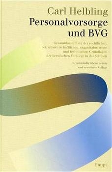 Personalvorsorge und BVG - Carl Helbling