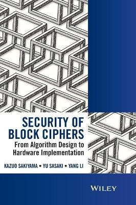 Security of Block Ciphers