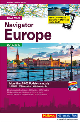Autoatlas Navigator Europa 2016/2017