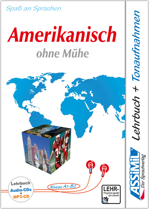 ASSiMiL Amerikanisch ohne Mühe - Audio-Sprachkurs Plus - Niveau A1-B2