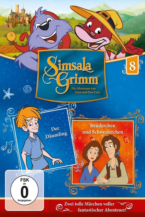 SimsalaGrimm - Der D&auml;umling / Br&uuml;derchen und Schwesterchen, DVD