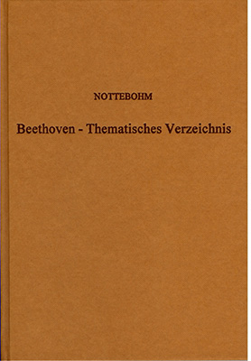 Ludwig van Beethoven - Thematisches Verzeichnis