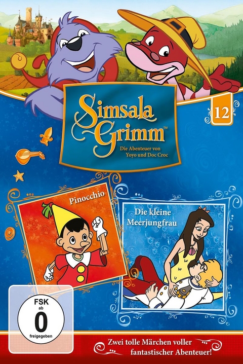 SimsalaGrimm - Pinocchio / Die kleine Meerjungfrau, DVD