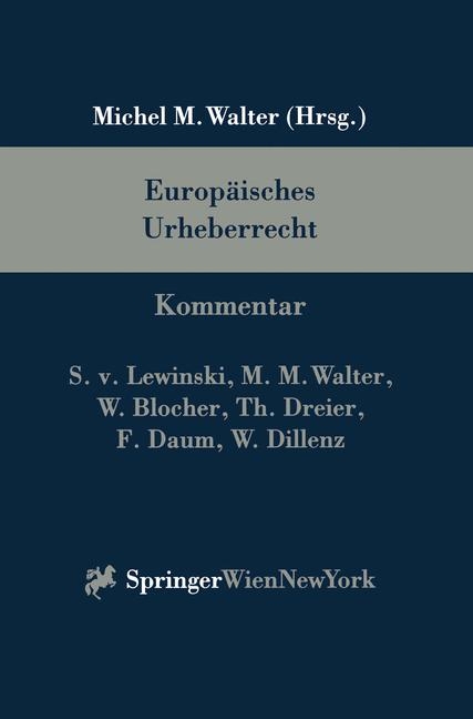 Europ&auml;isches Urheberrecht - 