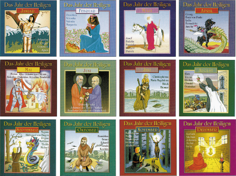Das Jahr der Heiligen, CD 1 bis 12, Komplettbezug - Günter Schmitz