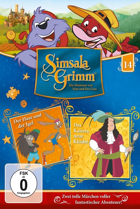 SimsalaGrimm - Der Hase und der Igel / Des Kaisers neue Kleider, DVD