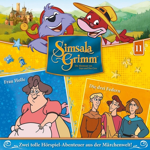 SimsalaGrimm - Frau Holle / Die drei Federn, 1 Audio-CD