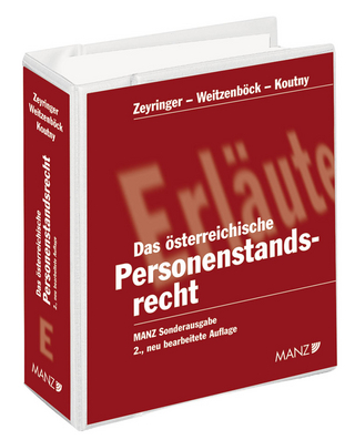 Das österreichische Personenstandsrecht