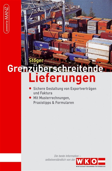 Grenz&uuml;berschreitende Lieferungen - Gerhard St&ouml;ger