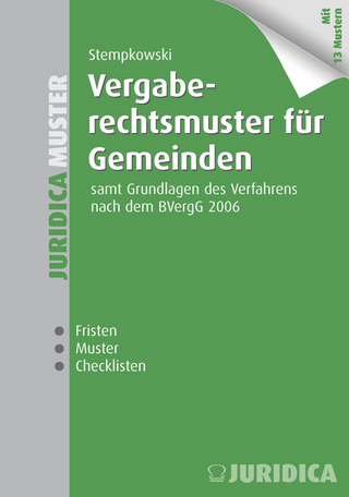 Vergaberechtsmuster für Gemeinden