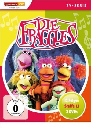 Die Fraggles. Staffel.1.1, 3 DVDs